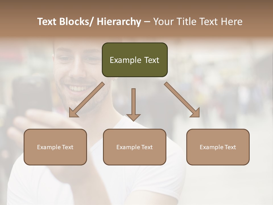 Wireless Browsing Mobile PowerPoint Template