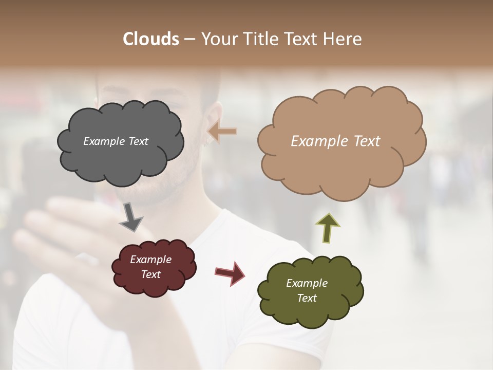 Wireless Browsing Mobile PowerPoint Template