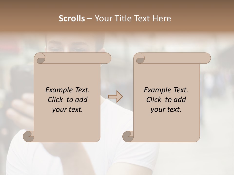 Wireless Browsing Mobile PowerPoint Template