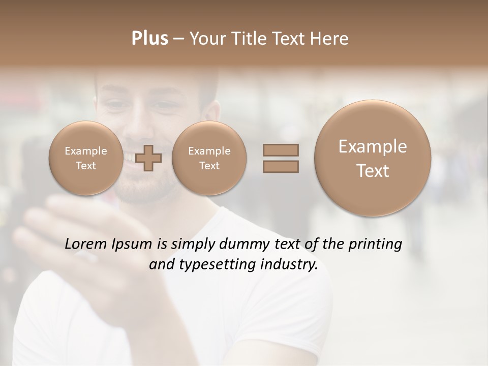 Wireless Browsing Mobile PowerPoint Template