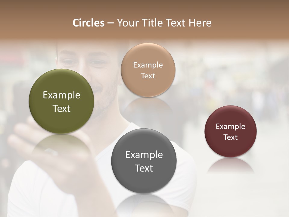 Wireless Browsing Mobile PowerPoint Template