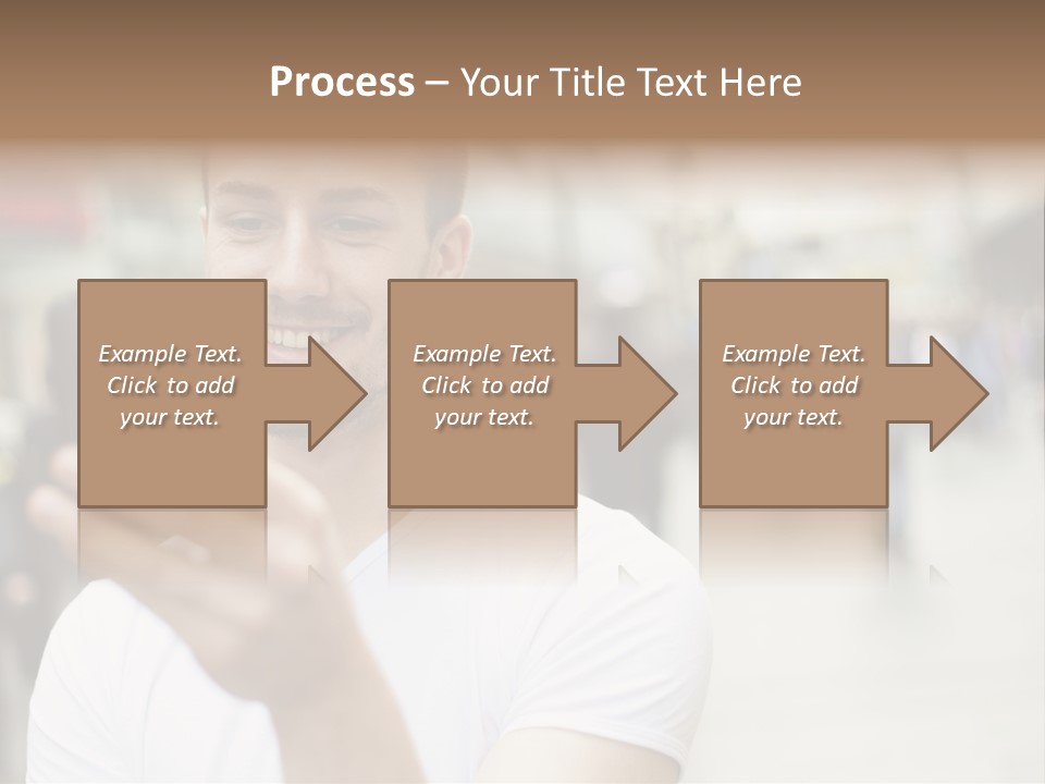 Wireless Browsing Mobile PowerPoint Template