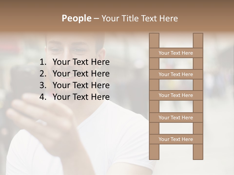 Wireless Browsing Mobile PowerPoint Template