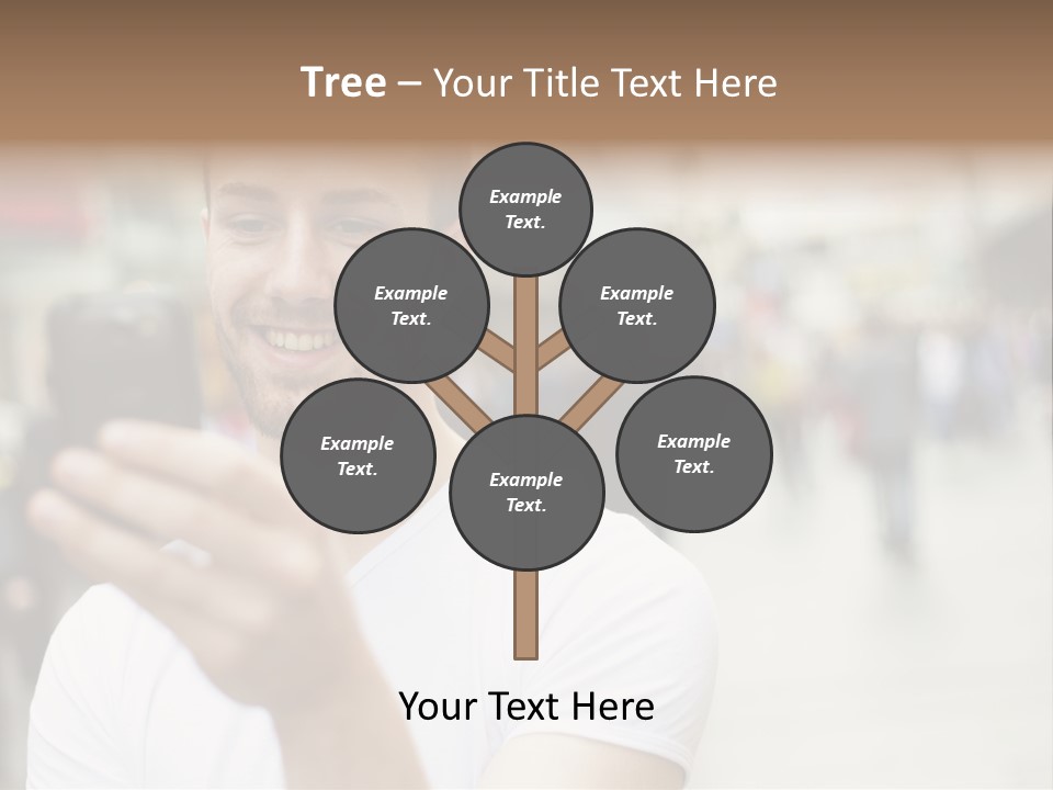 Wireless Browsing Mobile PowerPoint Template