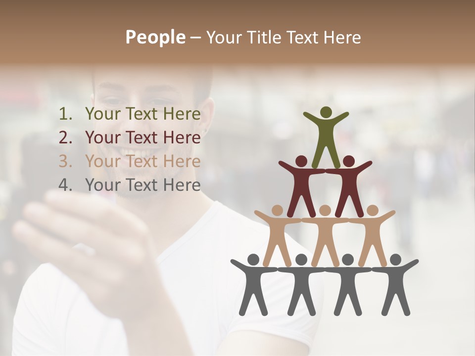 Wireless Browsing Mobile PowerPoint Template