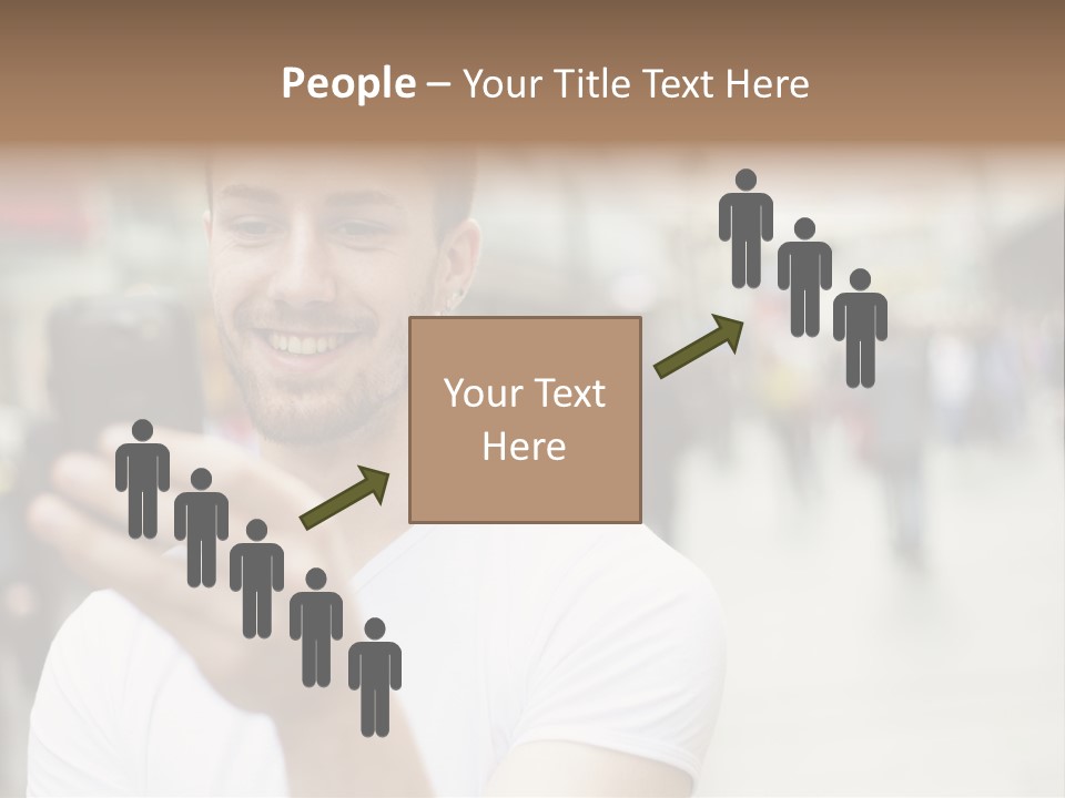 Wireless Browsing Mobile PowerPoint Template