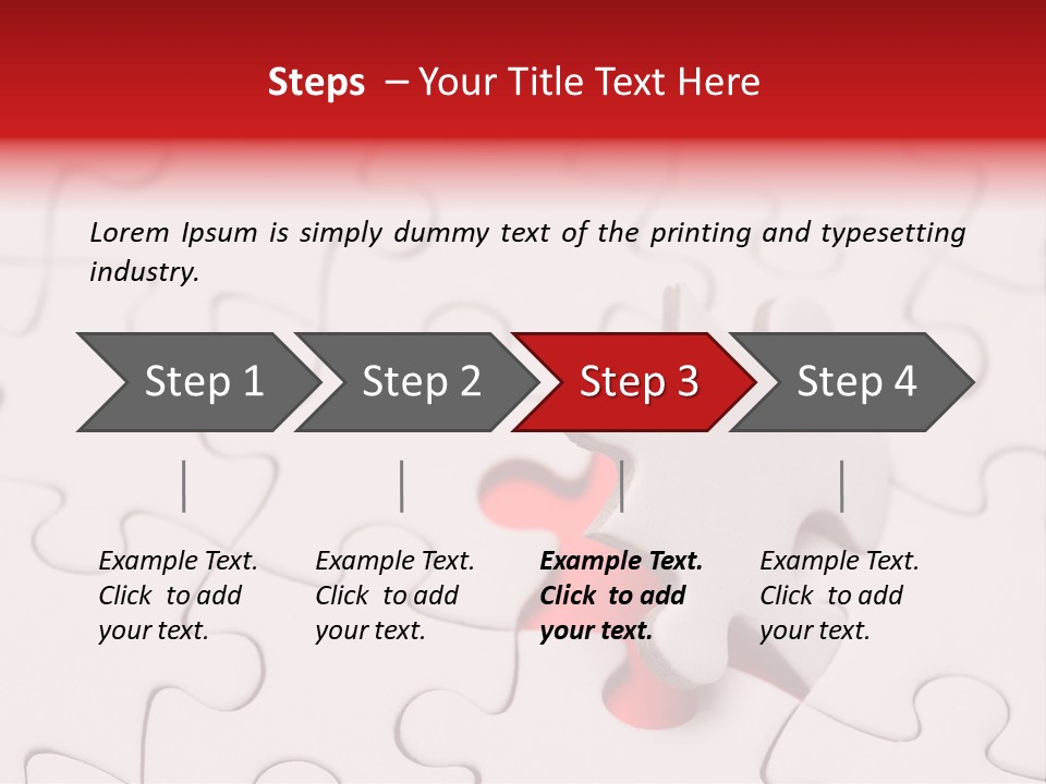 Piece Concept Patience PowerPoint Template