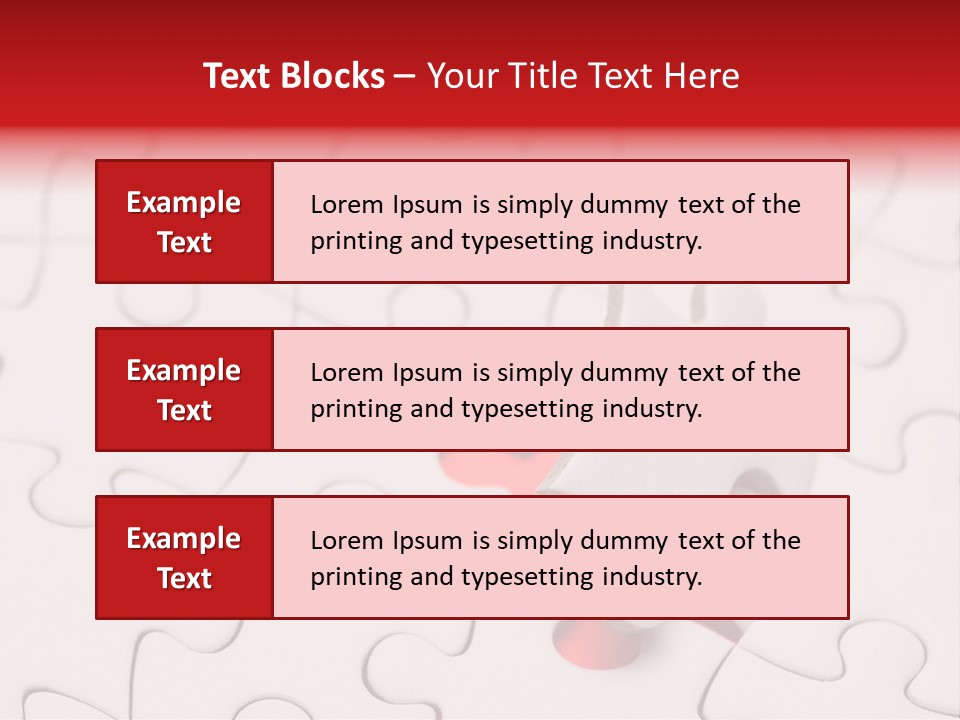 Piece Concept Patience PowerPoint Template