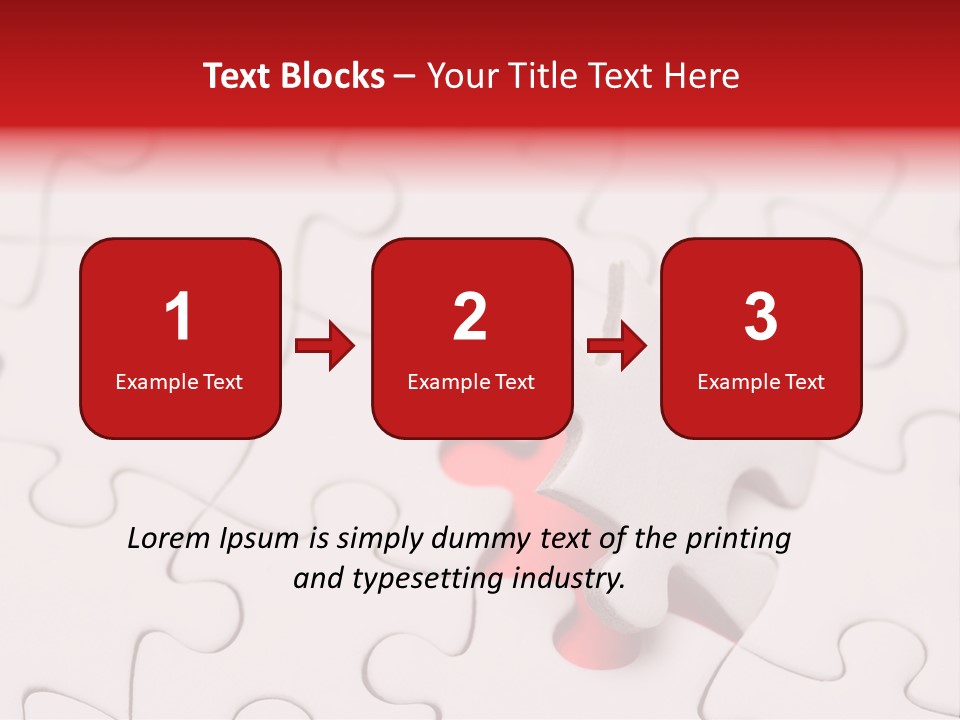 Piece Concept Patience PowerPoint Template