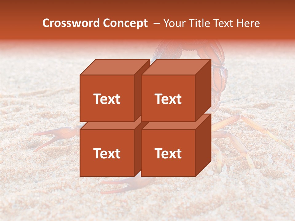 Aggression Scorpion Aggressive PowerPoint Template