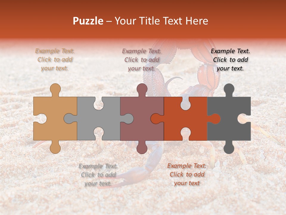 Aggression Scorpion Aggressive PowerPoint Template