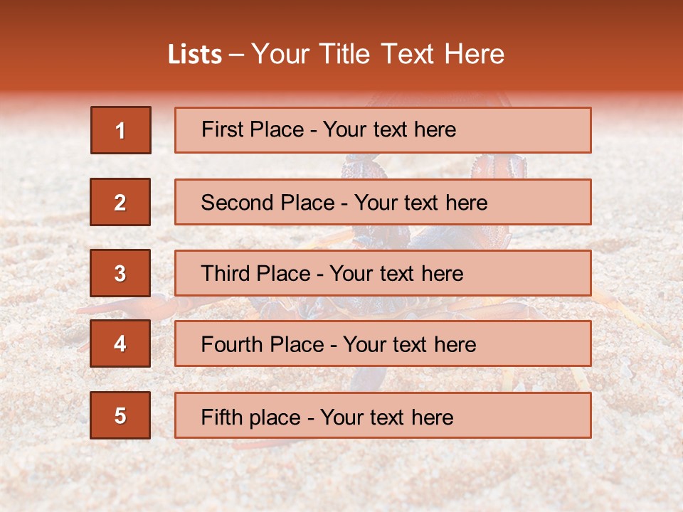 Aggression Scorpion Aggressive PowerPoint Template