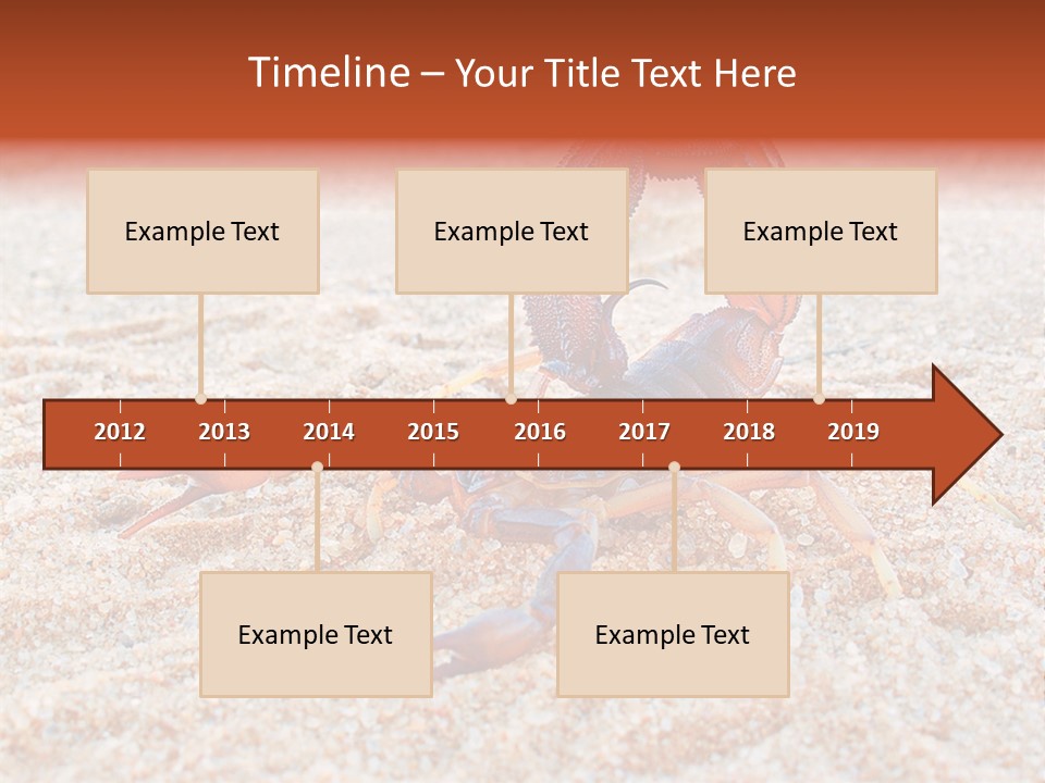 Aggression Scorpion Aggressive PowerPoint Template