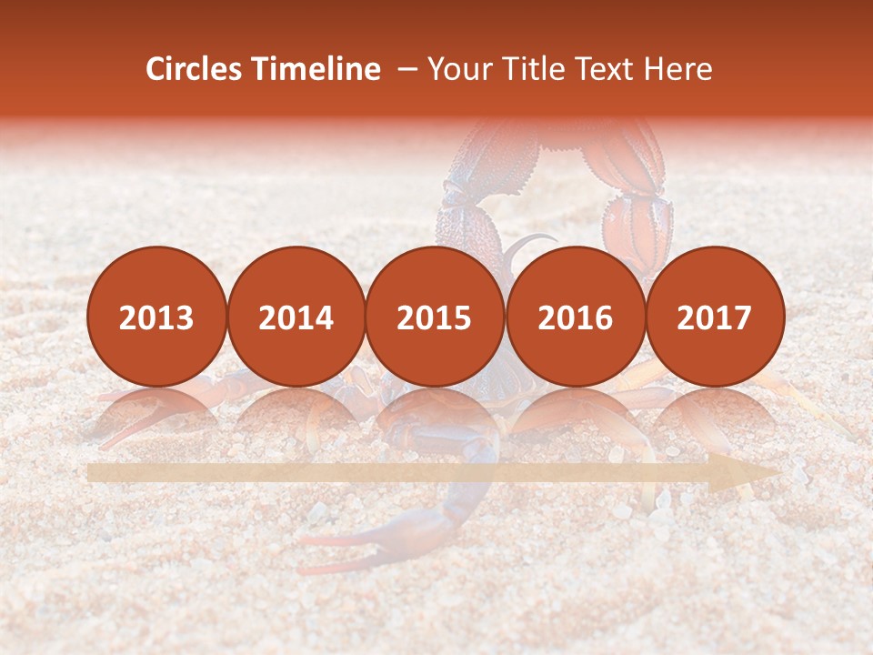 Aggression Scorpion Aggressive PowerPoint Template