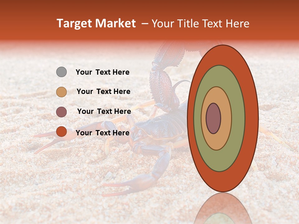 Aggression Scorpion Aggressive PowerPoint Template