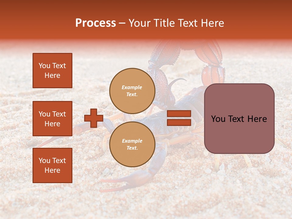 Aggression Scorpion Aggressive PowerPoint Template