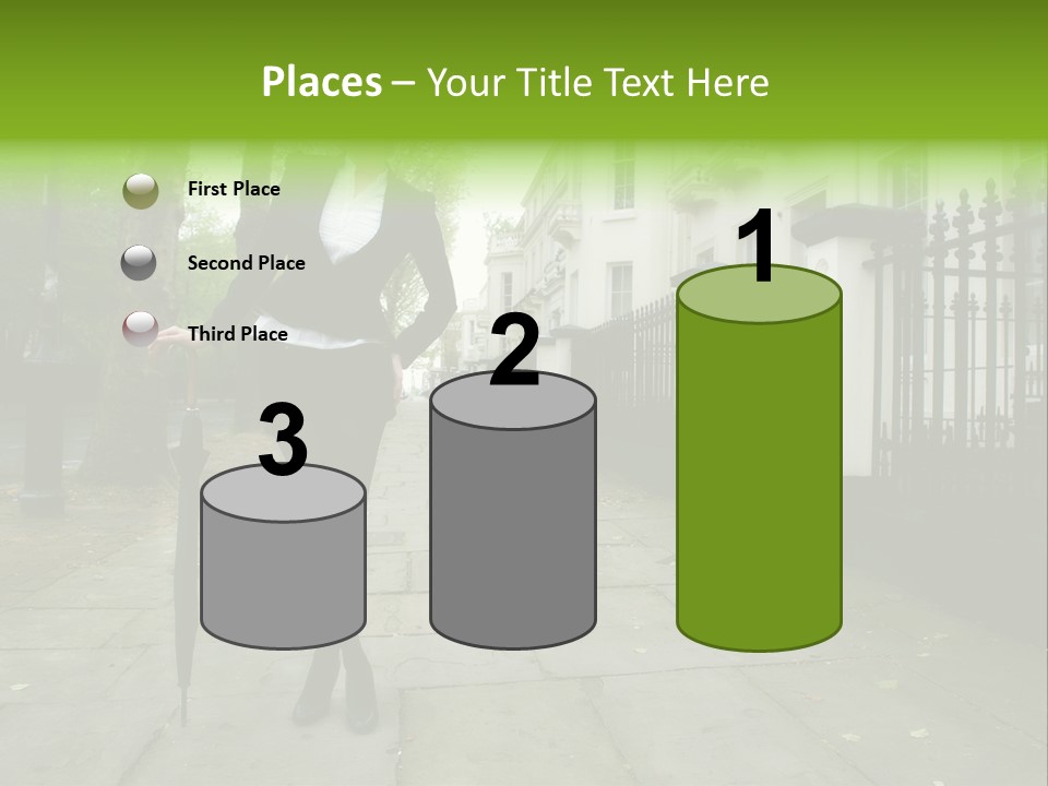 Autumn Hair Beauty PowerPoint Template