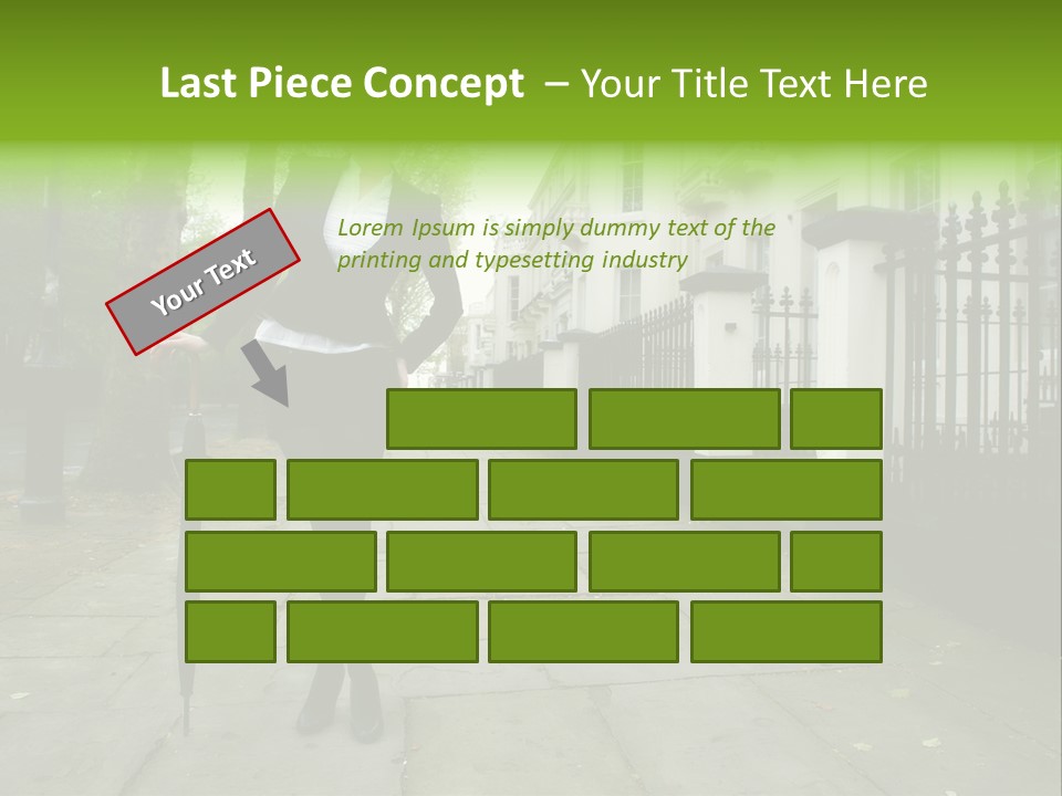 Autumn Hair Beauty PowerPoint Template