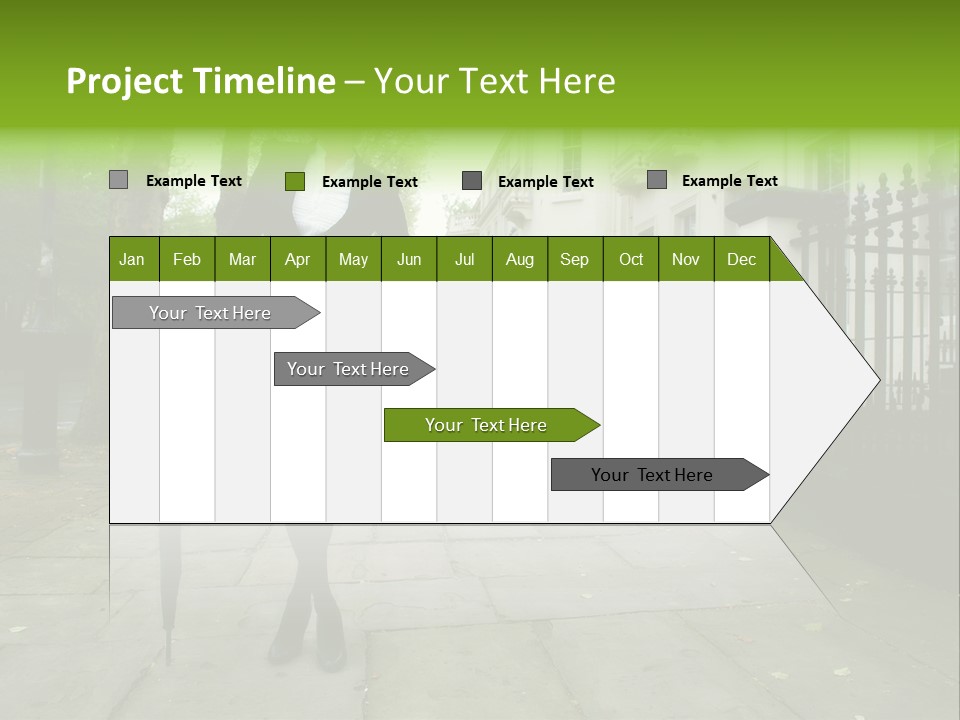 Autumn Hair Beauty PowerPoint Template