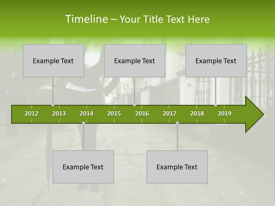 Autumn Hair Beauty PowerPoint Template