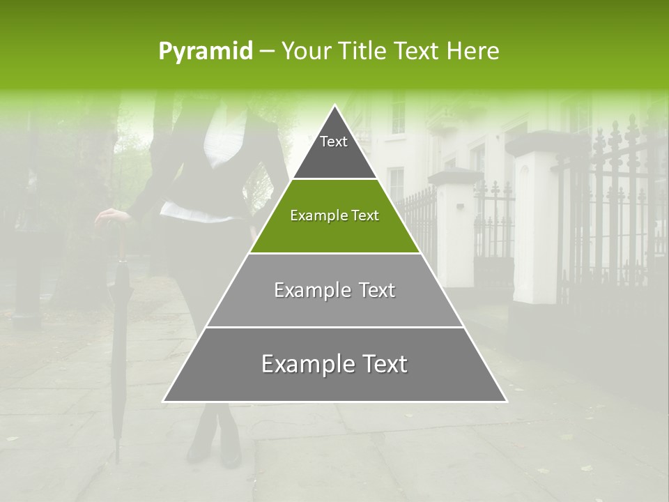 Autumn Hair Beauty PowerPoint Template