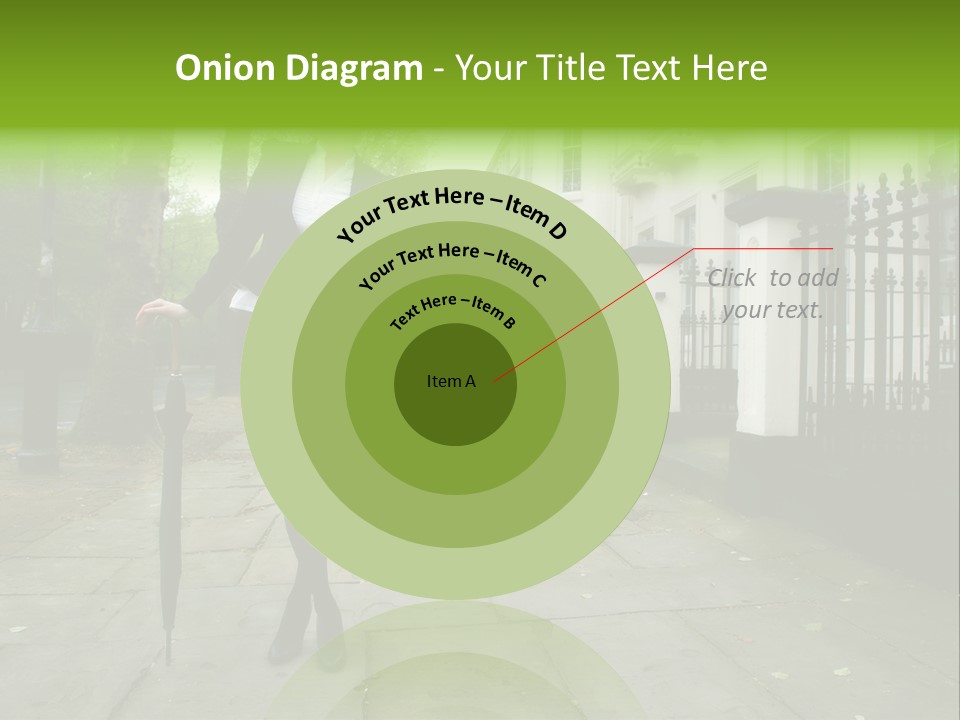 Autumn Hair Beauty PowerPoint Template