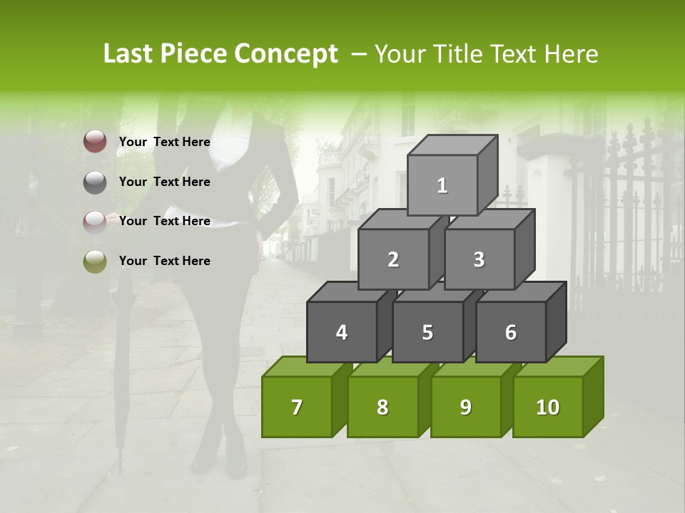 Autumn Hair Beauty PowerPoint Template