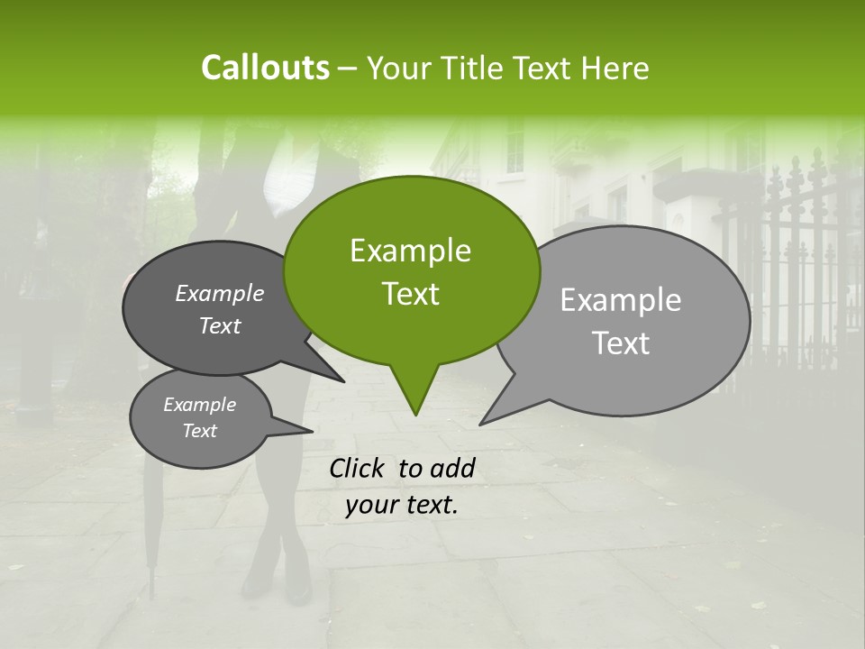 Autumn Hair Beauty PowerPoint Template