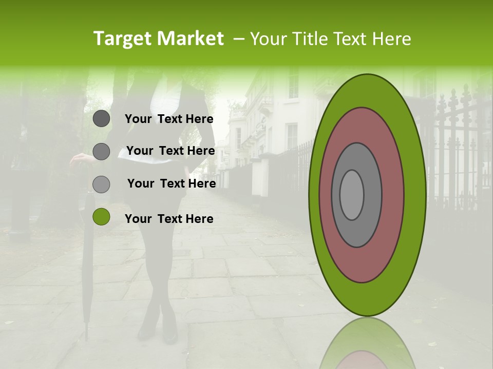 Autumn Hair Beauty PowerPoint Template