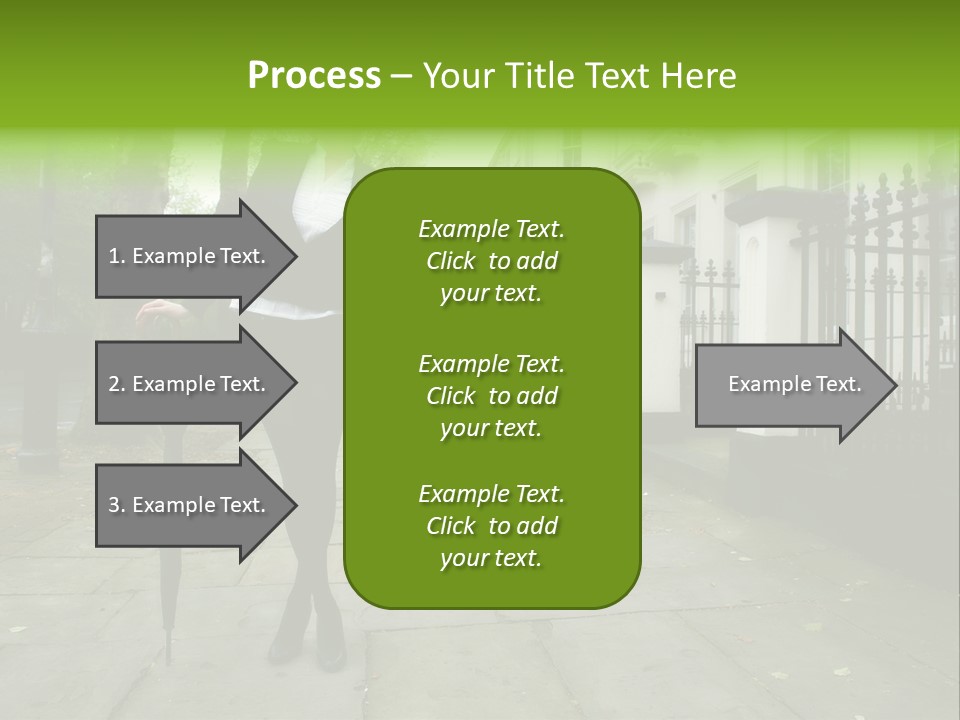 Autumn Hair Beauty PowerPoint Template