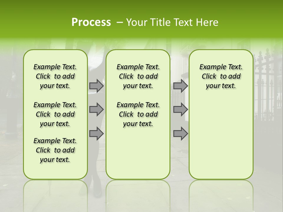 Autumn Hair Beauty PowerPoint Template