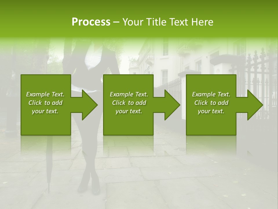 Autumn Hair Beauty PowerPoint Template