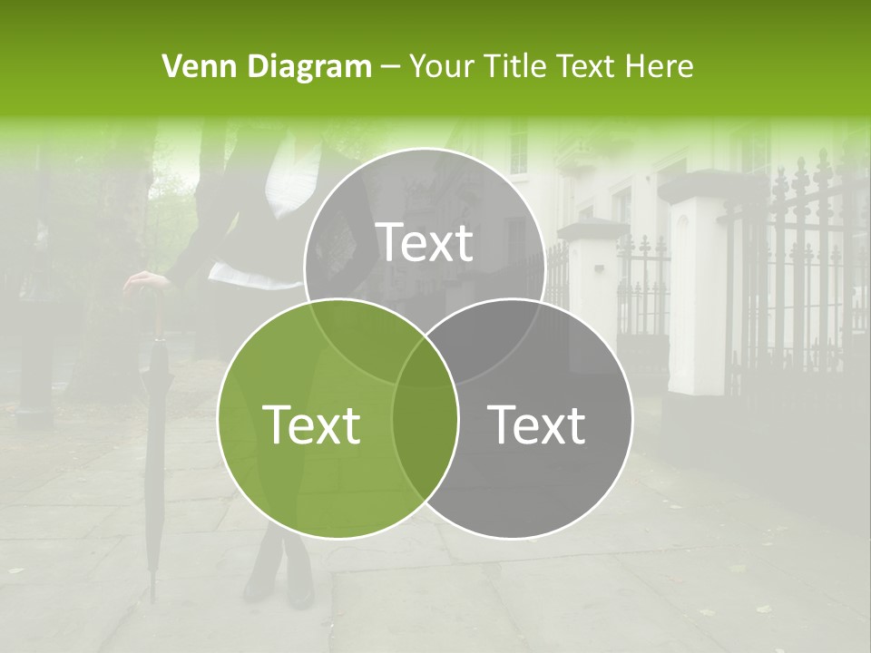 Autumn Hair Beauty PowerPoint Template