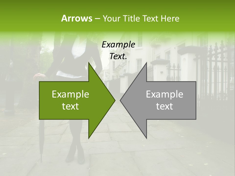 Autumn Hair Beauty PowerPoint Template