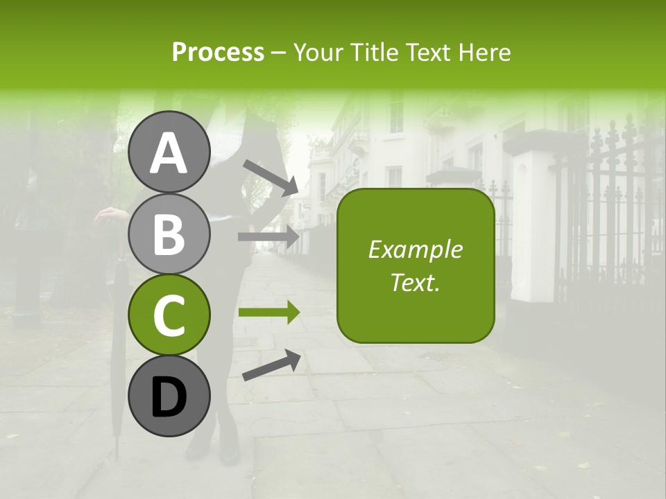 Autumn Hair Beauty PowerPoint Template