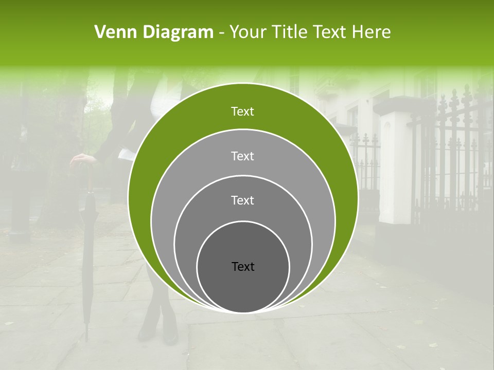 Autumn Hair Beauty PowerPoint Template