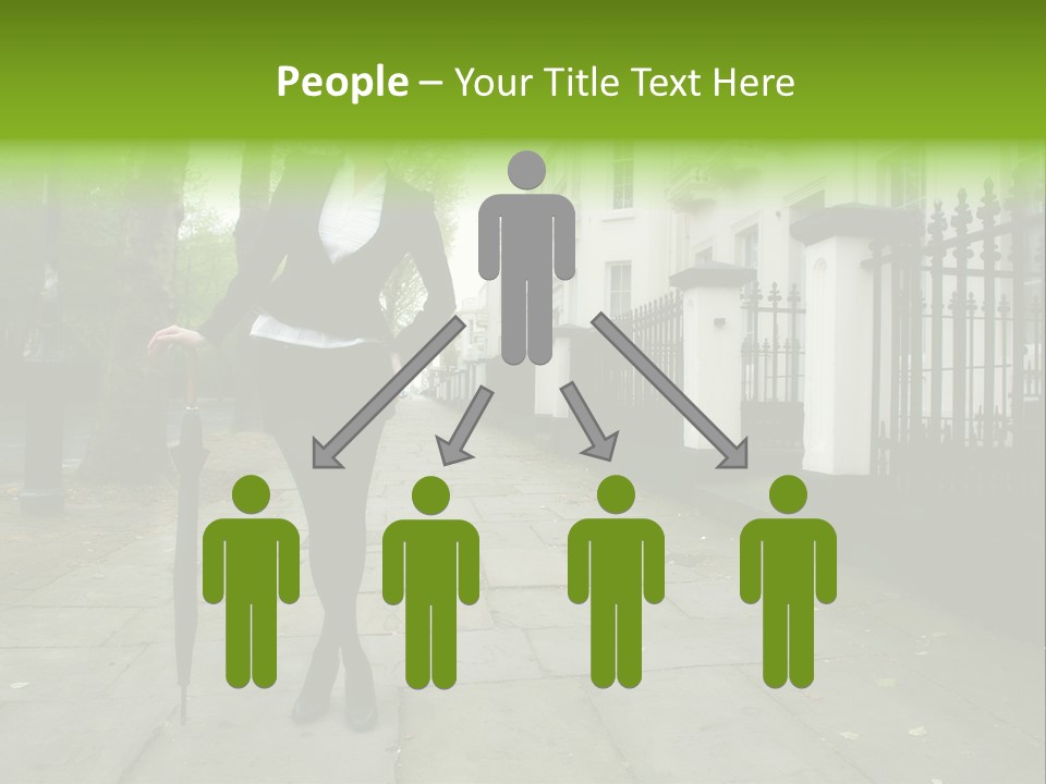 Autumn Hair Beauty PowerPoint Template