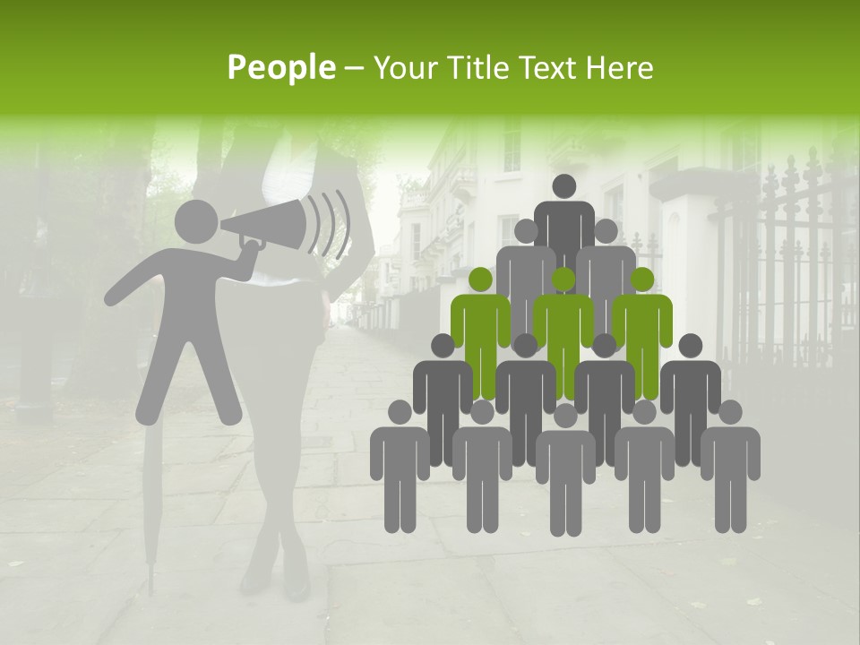 Autumn Hair Beauty PowerPoint Template