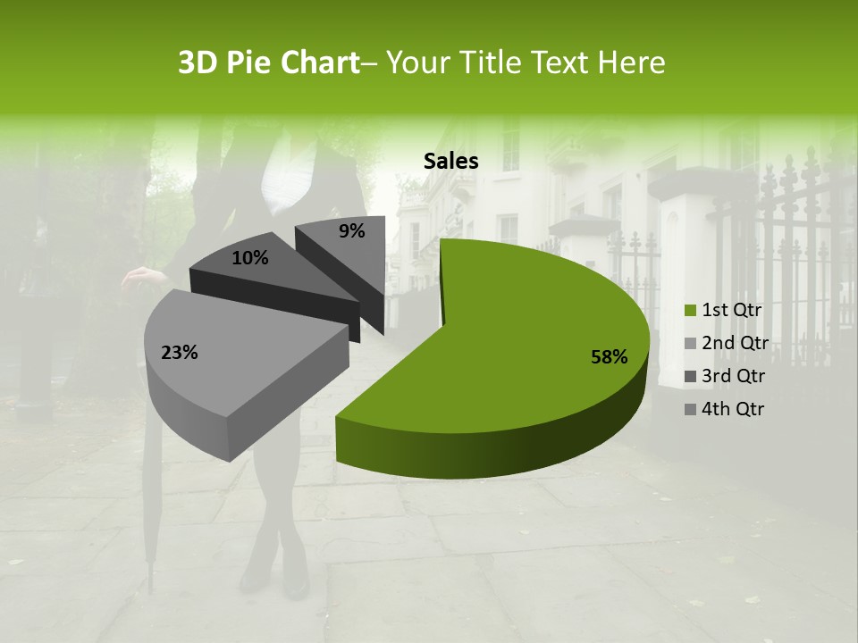 Autumn Hair Beauty PowerPoint Template