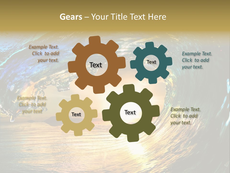 Cook Healthy Poivre Rouge PowerPoint Template