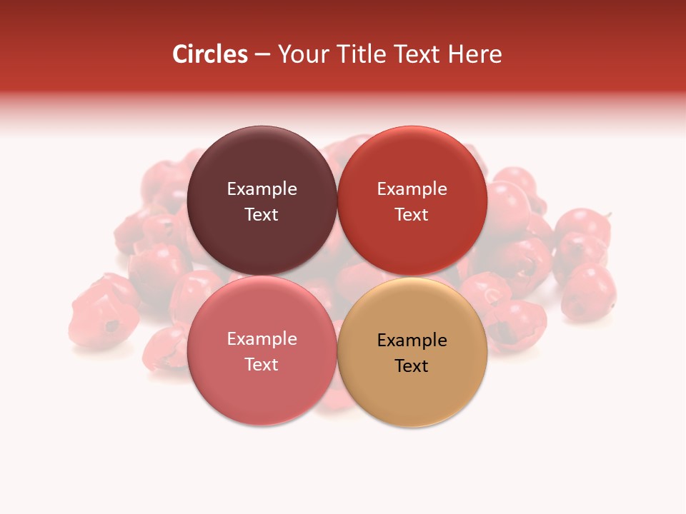 Cook Healthy Poivre Rouge PowerPoint Template