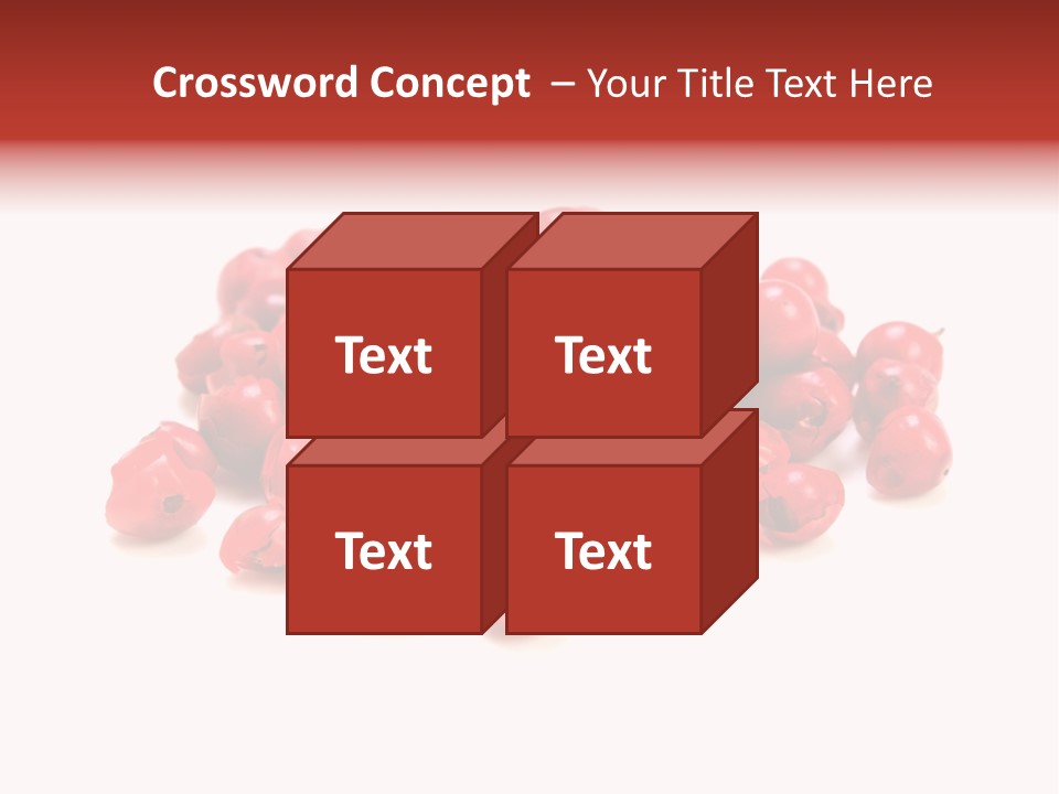 Cook Healthy Poivre Rouge PowerPoint Template