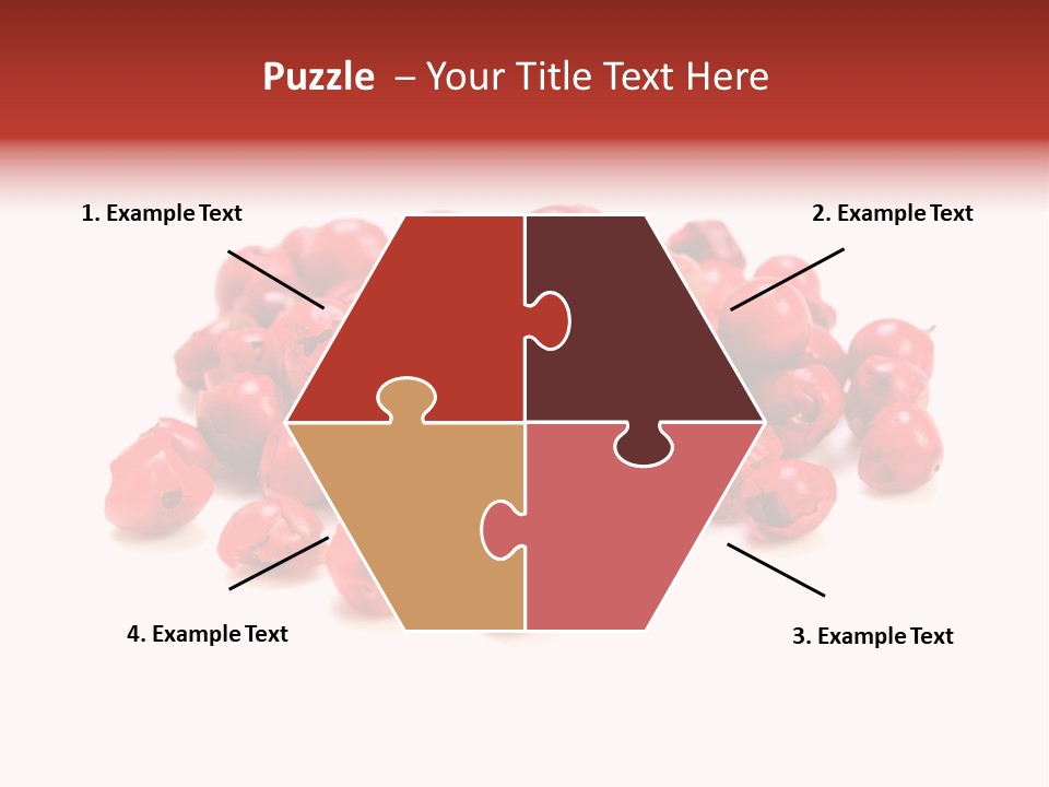 Cook Healthy Poivre Rouge PowerPoint Template