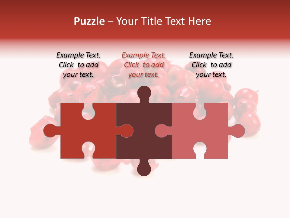 Cook Healthy Poivre Rouge PowerPoint Template