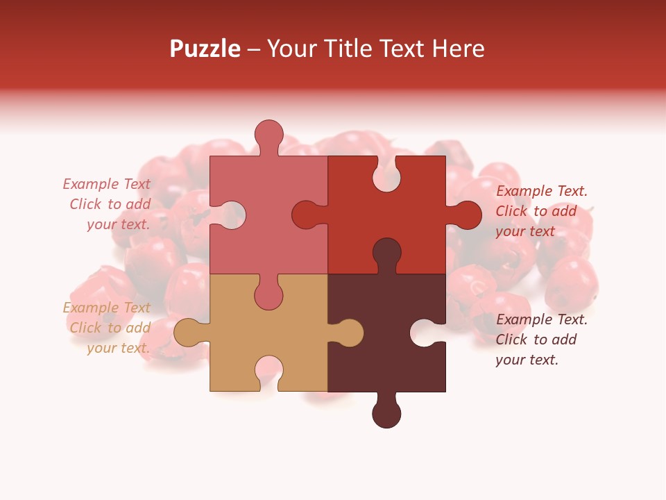 Cook Healthy Poivre Rouge PowerPoint Template