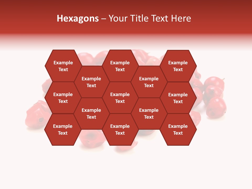 Cook Healthy Poivre Rouge PowerPoint Template