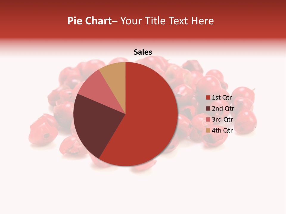 Cook Healthy Poivre Rouge PowerPoint Template