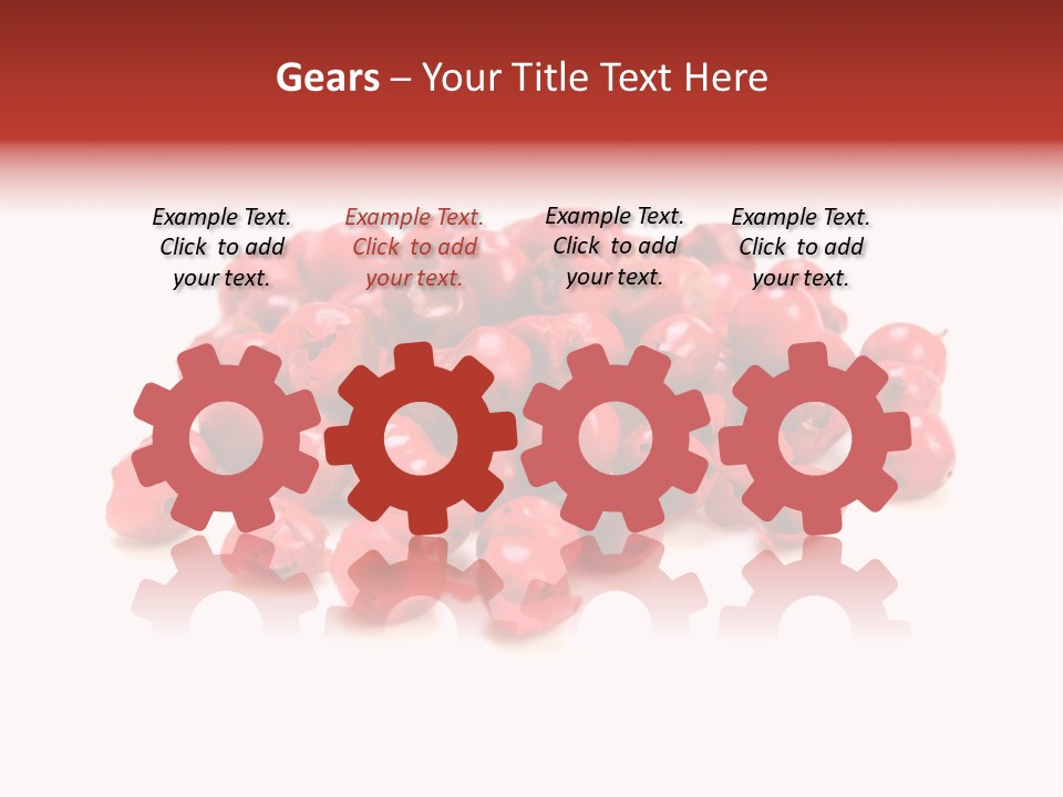 Cook Healthy Poivre Rouge PowerPoint Template