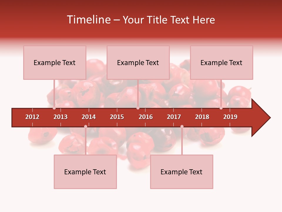 Cook Healthy Poivre Rouge PowerPoint Template