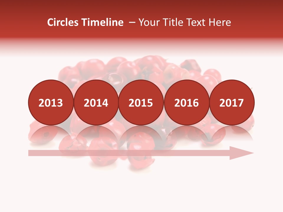 Cook Healthy Poivre Rouge PowerPoint Template